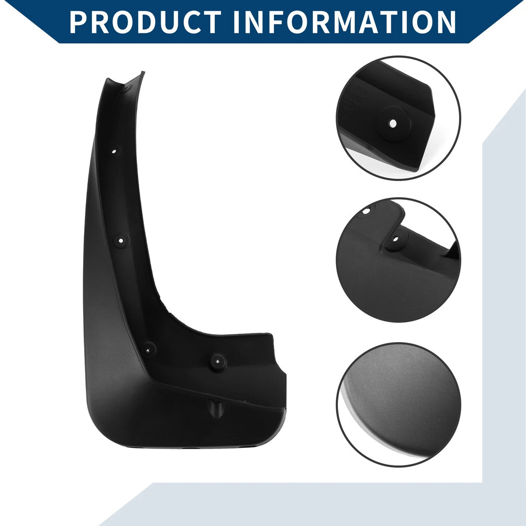 Set of 4 Mud Flaps Splash Guards for BMW X3 (2006–2011)