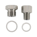 Oil Pressure & Coolant Temp Gauge Fitting Adapters for LS1 LS2 LS3 LS7 LSX (1/8)