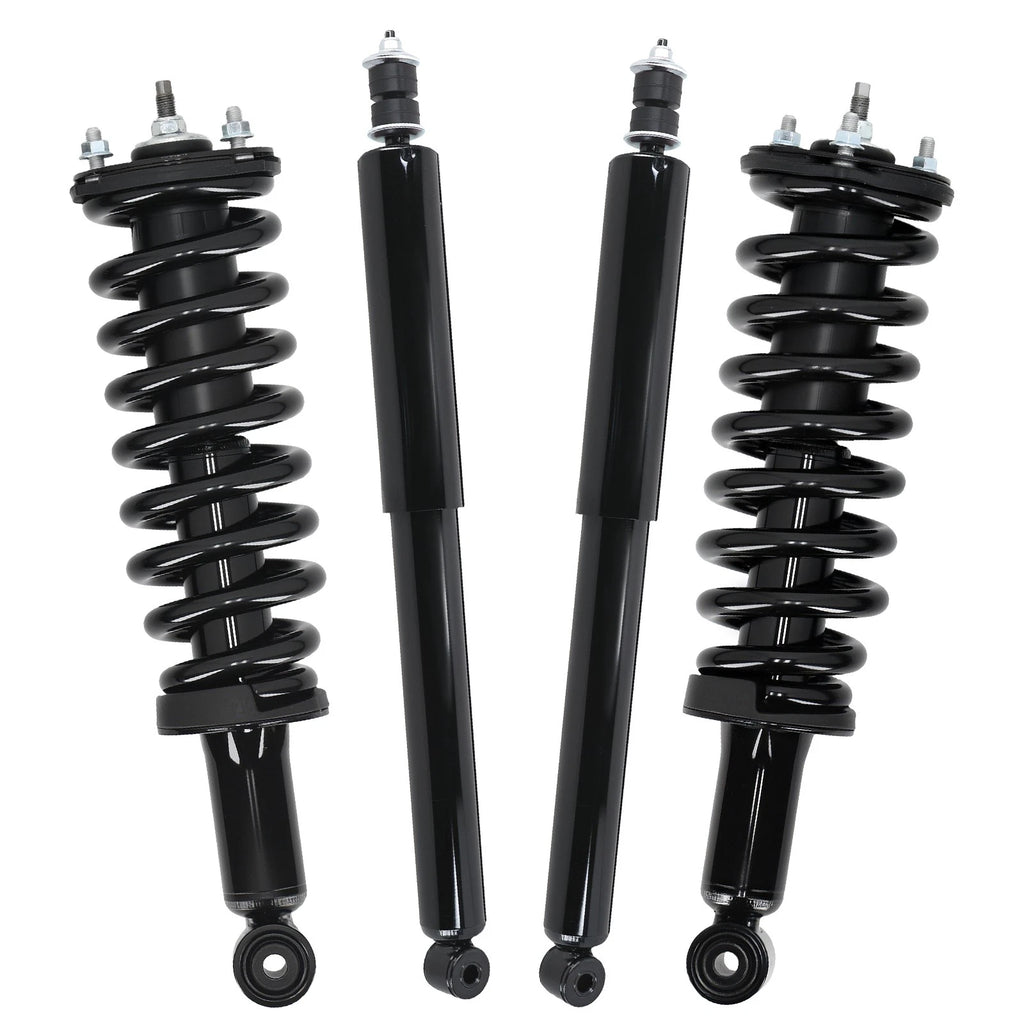 Set of 4 Front Strut Assembly Rear Shock Absorber for Toyota Tundra (2000–2006)