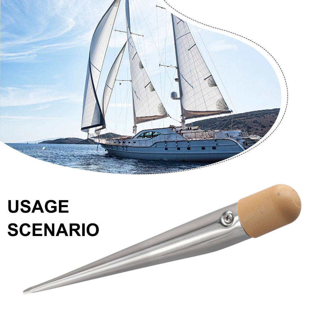 Marine Rope Threader for Splicing Wire Rope Attachments and Loops
