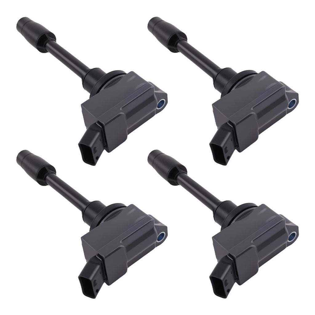 4X Ignition Coil Set for Toyota Prius Plug-In (2012–2015) UF811 49181 Black