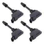 4X Ignition Coil Set for Toyota Prius Plug-In (2012–2015) UF811 49181 Black
