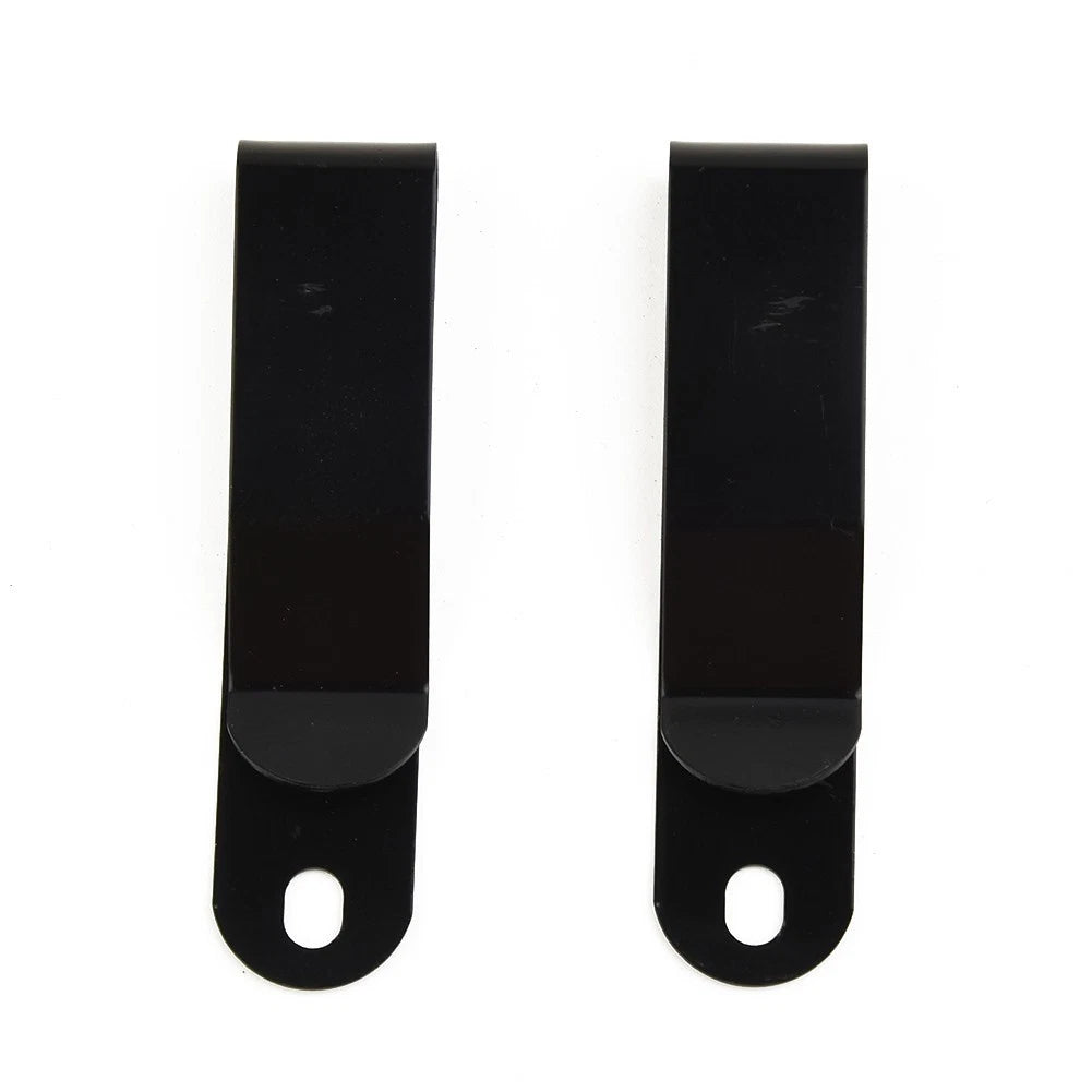Steel Belt Clip Holster for Small Tools (Electroplating Matte Black)