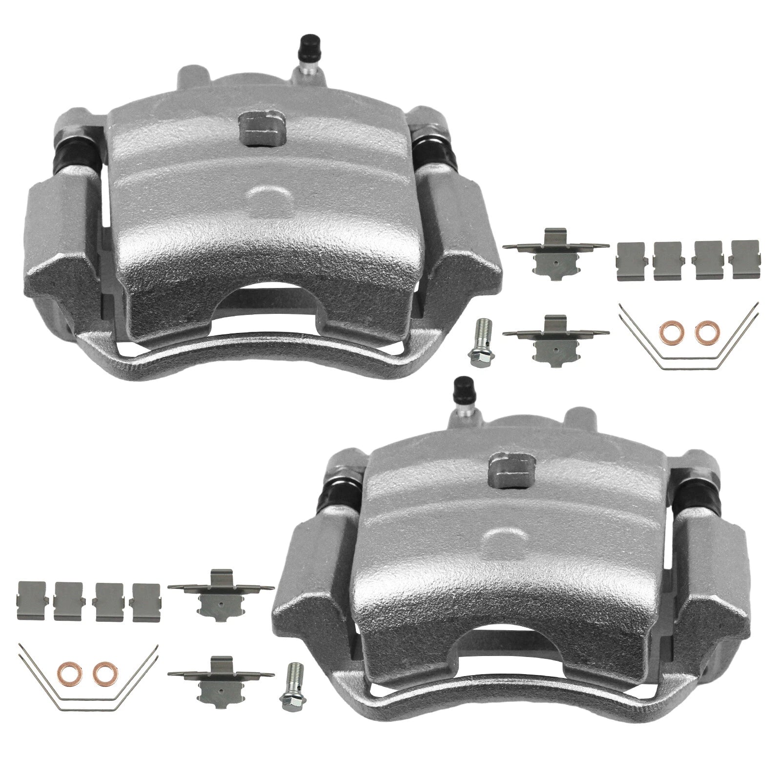 2X Front Disc Brake Calipers for Ford Fusion Mercury Milan (2006–2012)