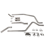 2.5" Dual Exhaust Kit for Dodge Ram 1500 (2019–2025) SC Tip Cnr Ex