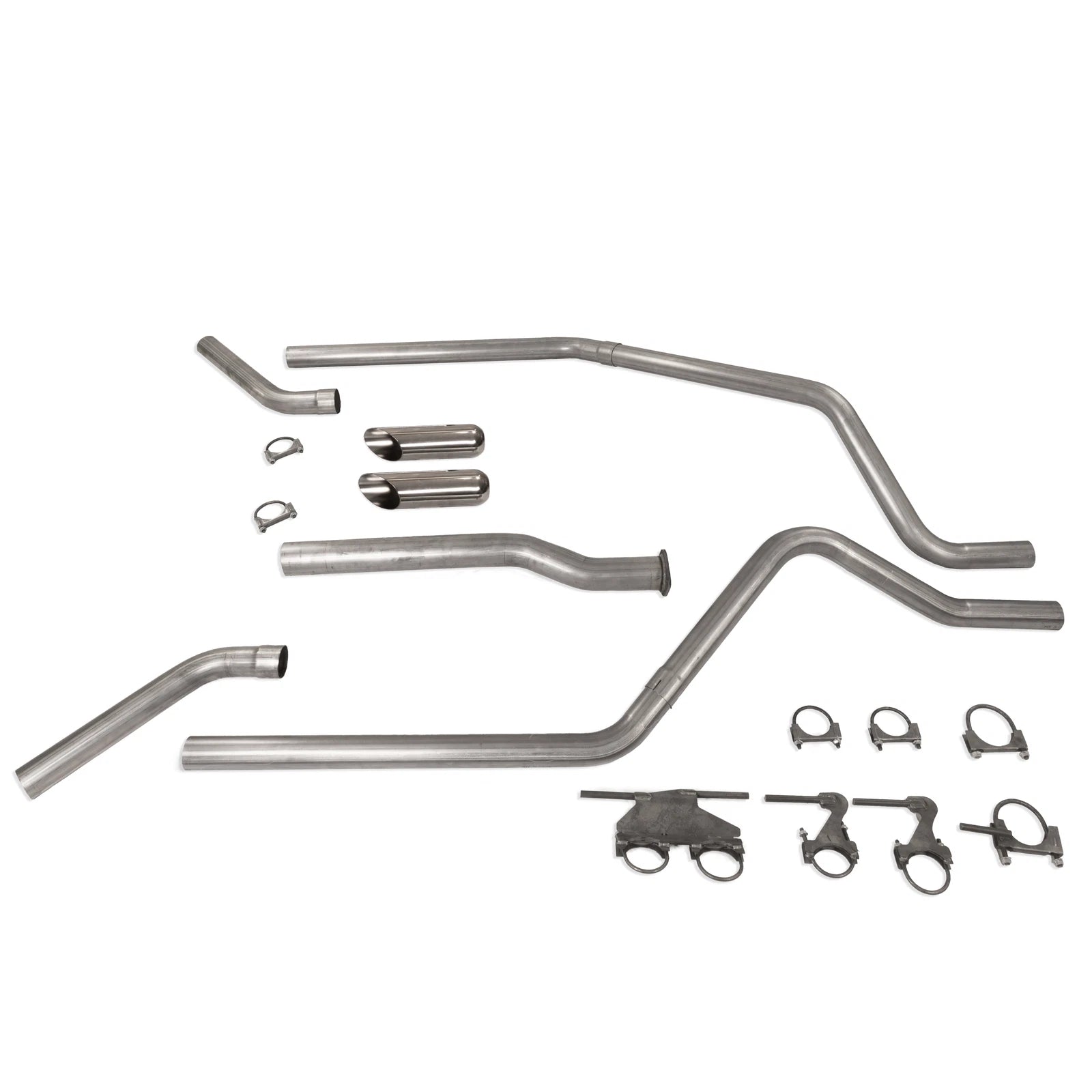 2.5" Dual Exhaust Kit for Dodge Ram 1500 (2019–2025) SC Tip Cnr Ex