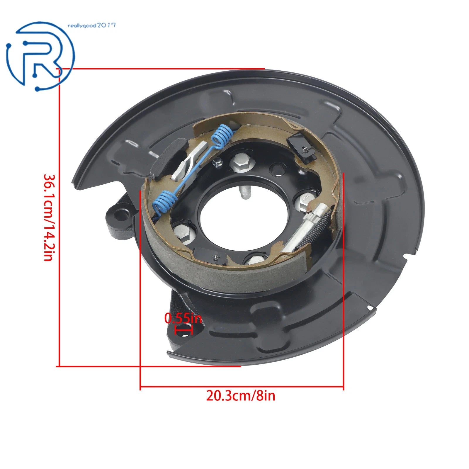 Rear Right Brake Backing Plate Dust Shield for Ford F-150 (2012–2020)