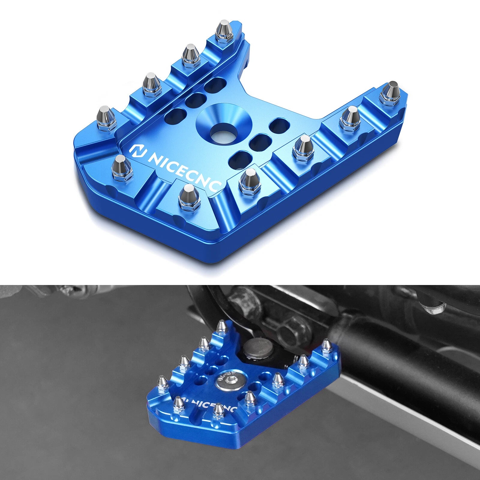 Anodized Brake Lever Pedal Extender for Yamaha Tenere 700 (2019–2024)