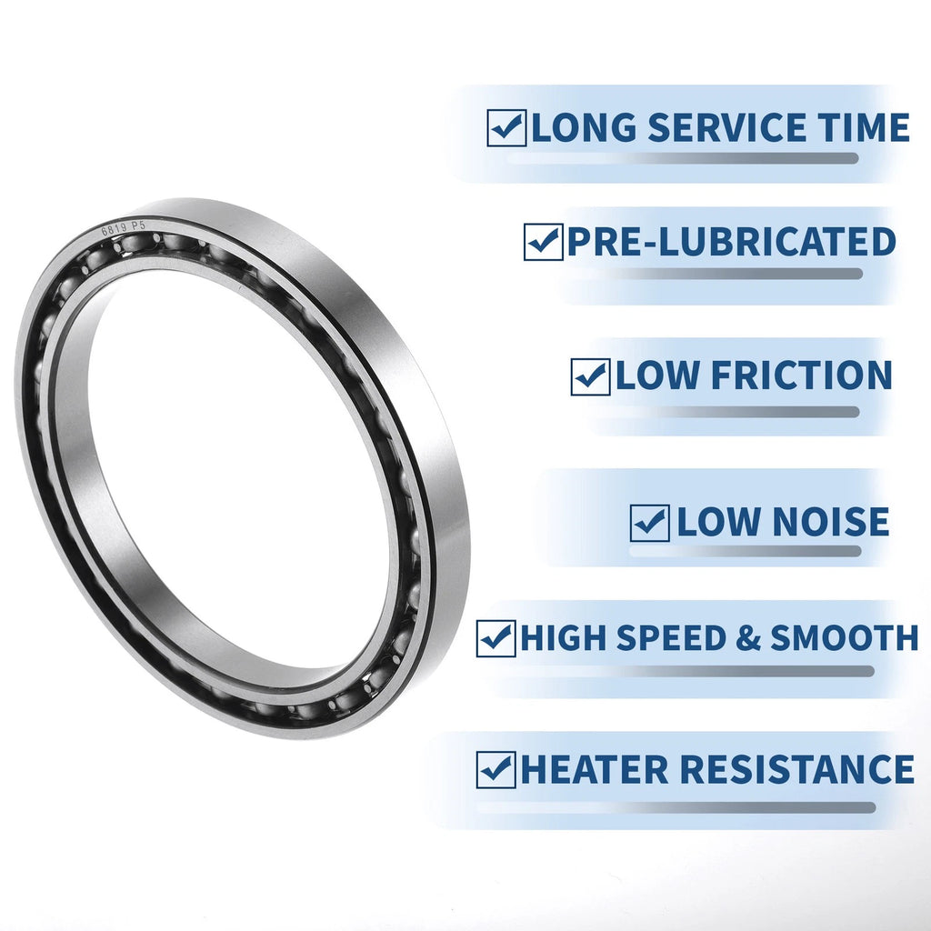 Deep Groove Ball Bearing 6819 for Scooter Skateboard Wheel (95x120x13mm)