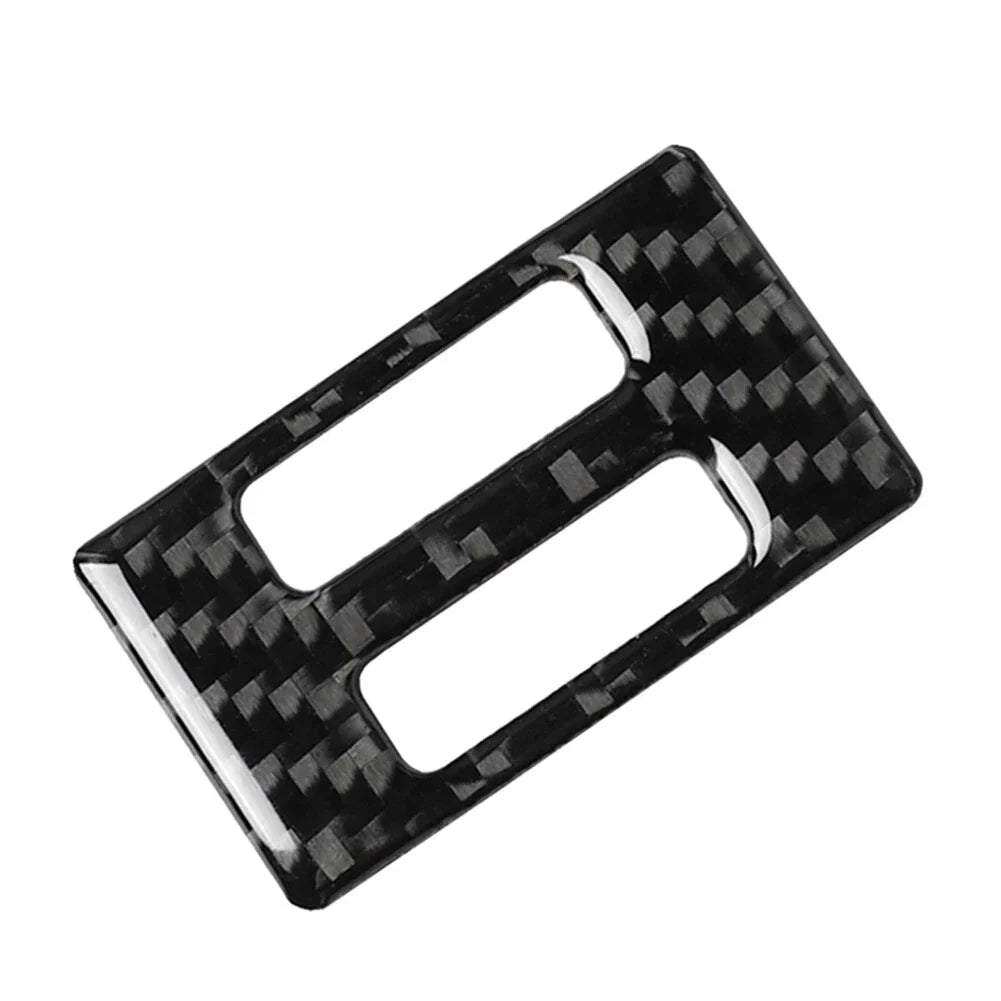 Carbon Look Center Air Conditioner Vent Outlet Cover Trim for Audi Q5 (2009-2017)