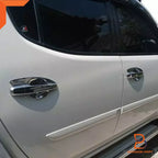 4 x Chrome Door Handle Cover Inserts for Mitsubishi Triton Ute (2005-2015)