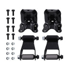 Rear Leaf Spring Shackle Bracket Kit for Ford F-150 F-250 F-350 (1980–2004)