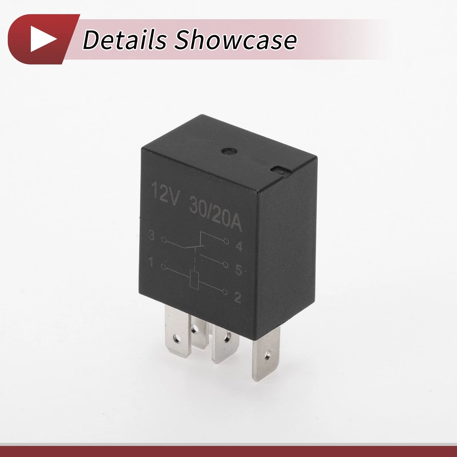5-Pin Multi-Purpose Relay for Mercedes-Benz, Volvo (12V 20A/30A)