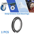 Set of 2 Deep Groove Ball Bearings 6810NR2RS for Scooter Skateboard (50x65x7mm)