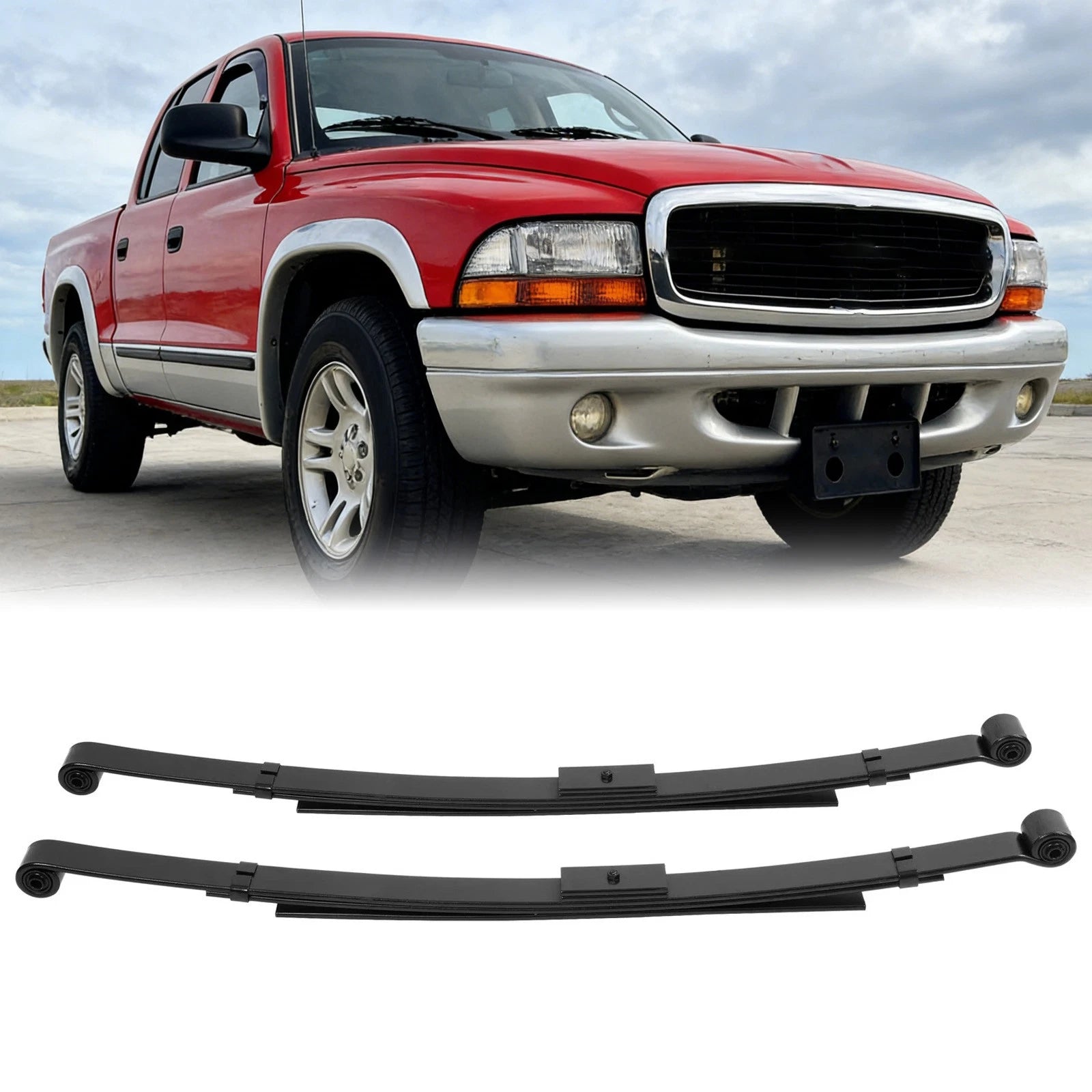 Rear Leaf Spring Lowering Kit for Dodge Dakota (1997–2004) 3" 2WD
