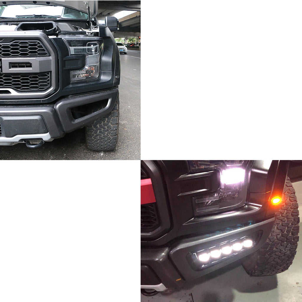 Switchback LED DRL Lights with Turn Signals for Ford F-150 Raptor (2017-2019)