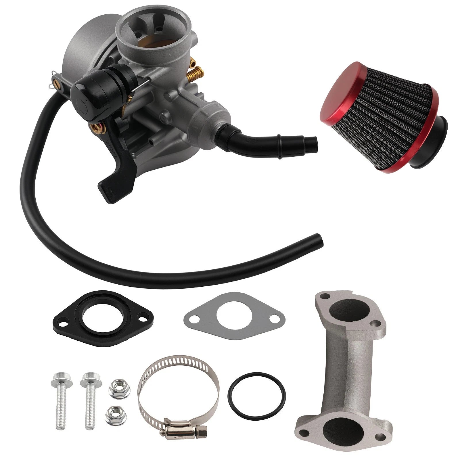 22mm Carburetor with Air Filter for ATV Quad 110cc 125cc (Year Range)