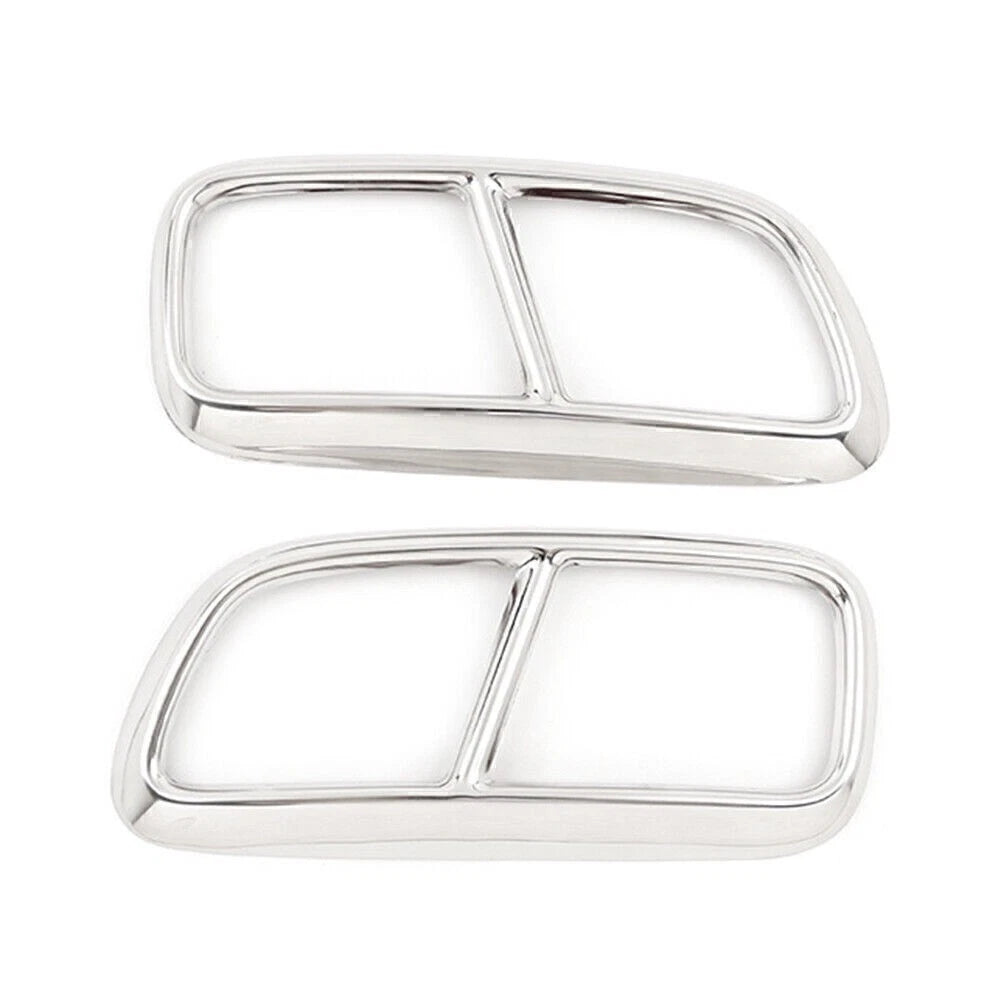 Chrome Rear Outer Exhaust Muffler Tail Pipe Cover Trim for Volvo XC90 (2015–2019)