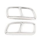 Chrome Rear Outer Exhaust Muffler Tail Pipe Cover Trim for Volvo XC90 (2015–2019)