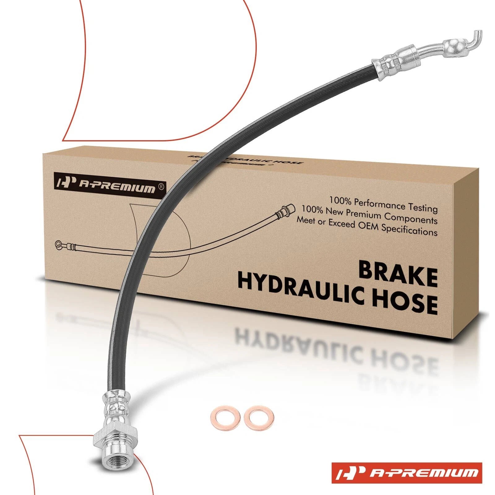 Rear LH Brake Hydraulic Hose for Kia Sportage (2011–2016) Hyundai Tucson