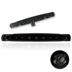Set of 2 Black Running Boards for Dodge Ram 1500-3500 Quad Cab (2009–2024)