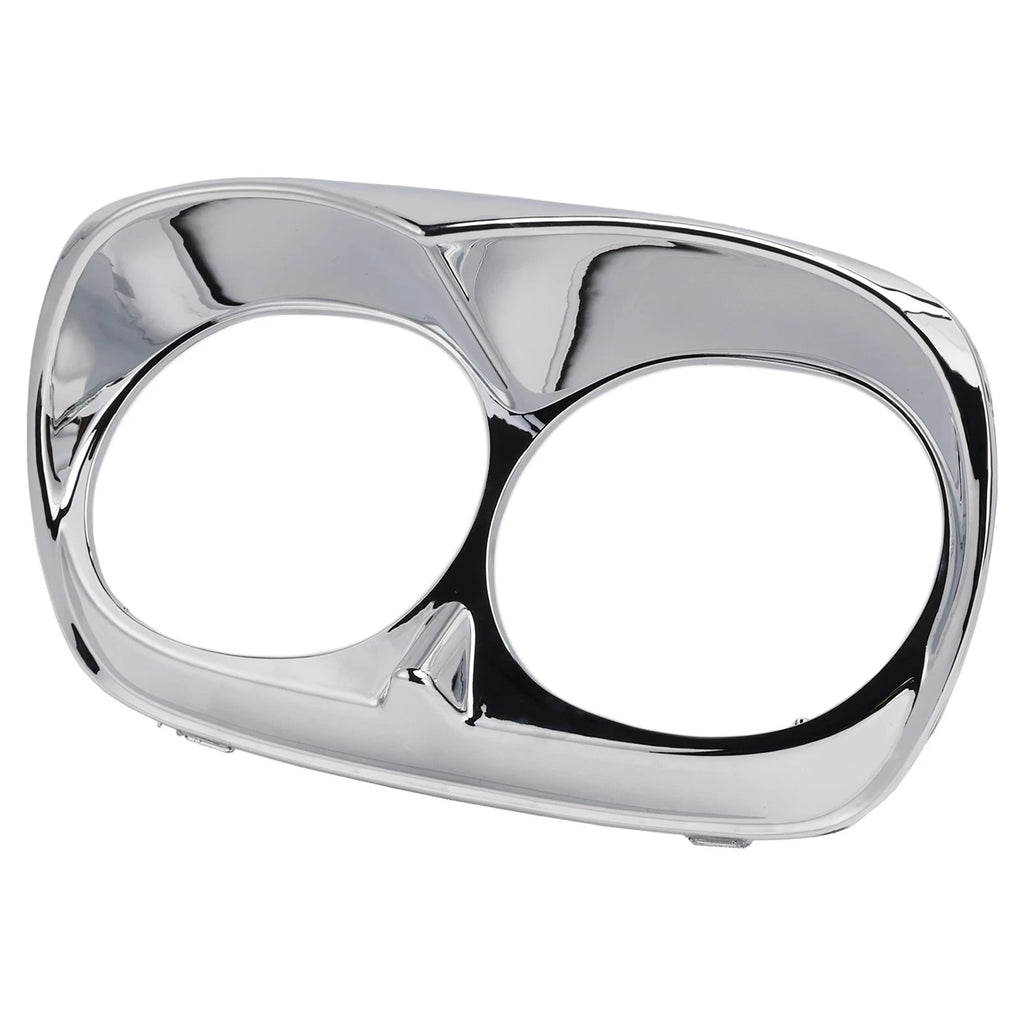 Dual Headlight Trim Bezel Cover for Road Glide (1998–2013) Chrome