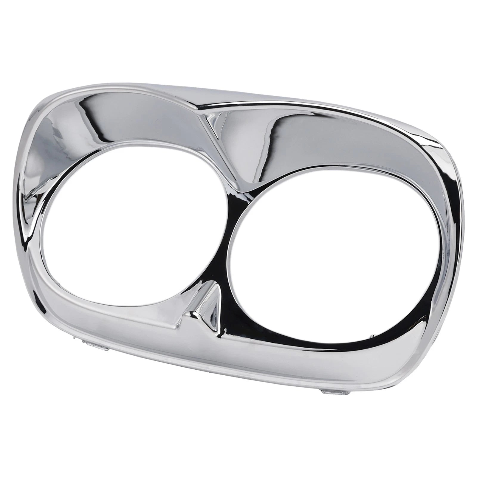 Dual Headlight Trim Bezel Cover for Road Glide (1998–2013) Chrome