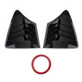 Carbon Fiber Side Window Louver Shutter Cover for Infiniti Q50 (2014–2024)