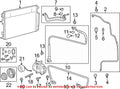A/C Hose Assembly Seal Line O-Ring for Chrysler Dodge Jeep (OEM)