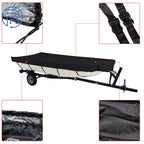 Waterproof Boat Cover for Jon Boat (Beam Width Up to 75in)