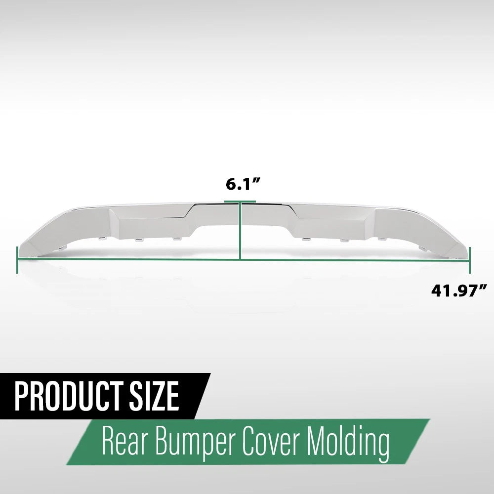 Rear Lower Bumper Trim Molding for Mercedes-Benz GLE/GLS Class (2016–2019)