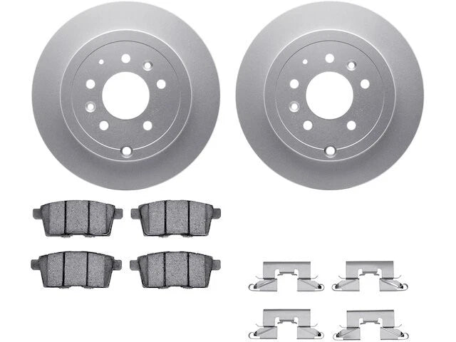 Rear Brake Pad and Rotor Kit for Mazda CX-7 (2007–2012) BV689CS