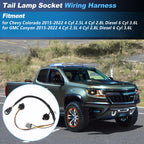 Tail Light Wiring Harness for Chevy Colorado, GMC Canyon (2015–2022)