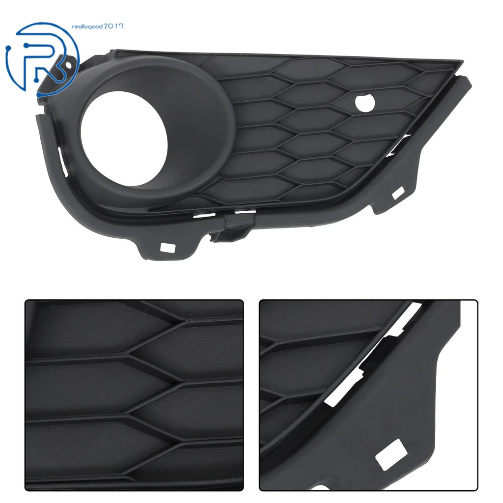 Fog Light Covers for Honda Pilot (2019-2022) Black Trim with Holes