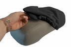 Fleece Console Lid Armrest Cover for Hummer H3 (2005–2010) Black