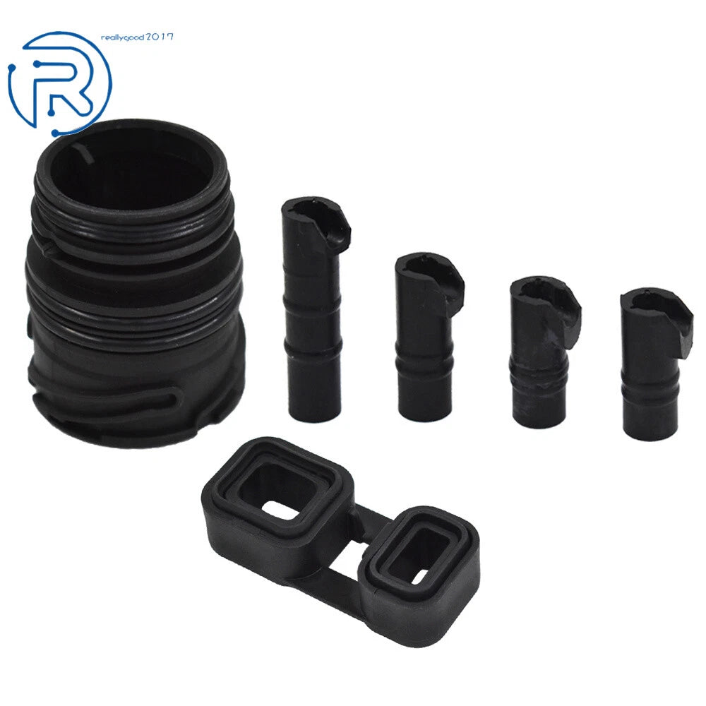 Set of 6 Valve Body to Case Sleeve Seal Kit for BMW 6HP19/6HP21