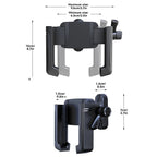 Magnetic Phone Holder for Golf Cart (No Tools Installation)