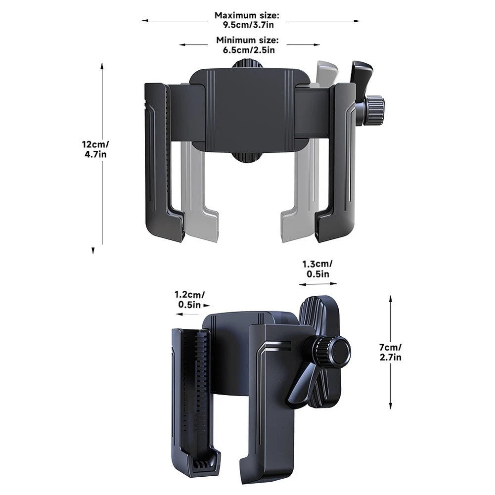 Magnetic Phone Holder for Golf Cart (No Tools Installation)