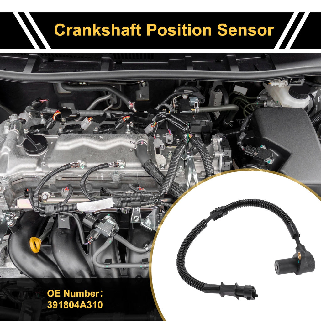 1 Pc Crankshaft Position Sensor No.391804A310 for Hyundai Grand Starex (2007)