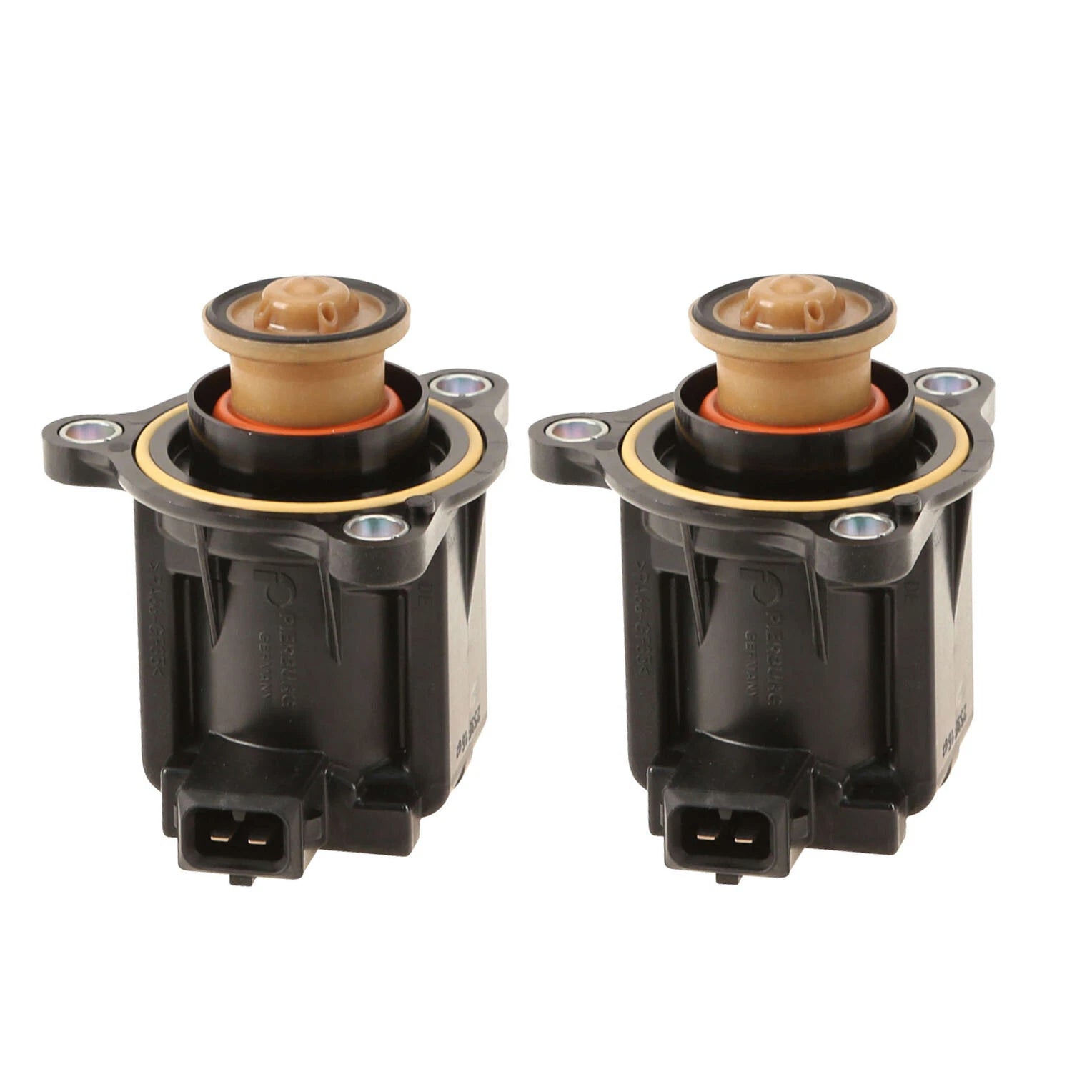 Set of 2 Turbocharger Cut-Off Valves Pierburg for BMW E82 F10 F25 E70