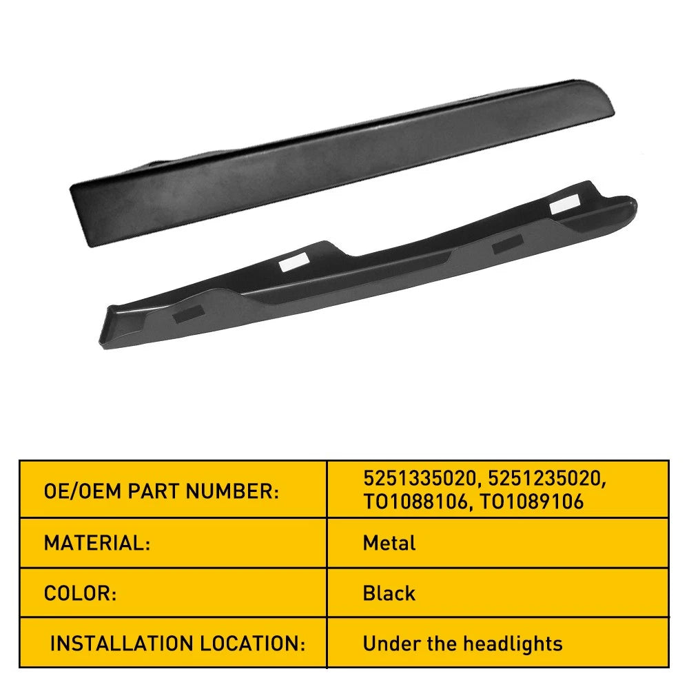 Front Bumper Grille Trim for Tacoma 4WD (1995–1997)