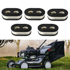5Pcs Air Filter for B & Stratton Lawn Mower (798452, 593260, 5432, 5432K)