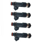 Set of 4 Black Fuel Injectors for Subaru Forester (2011–2015) 16611AA820