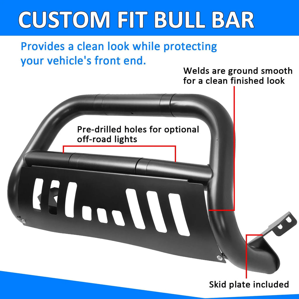 Bumper Guard Push Bull Bar for Toyota Sequoia Tundra (2001–2007)