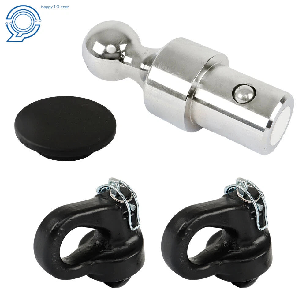 Gooseneck Ball & Safety Chain Anchor Kit for Puck System (Year Range)