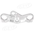 Triple Tree Front End Upper Top Clamp Silver for SUZUKI GSXR 600 1000 (01-02)