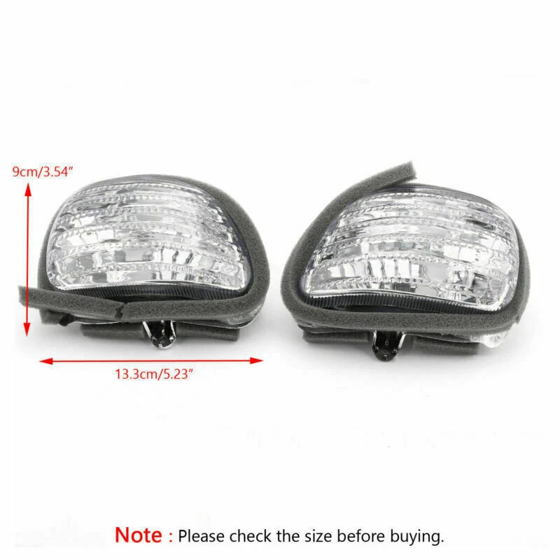 Front Turn Signal Lens for Honda GL1800 Goldwing (2001–2017) Clear T9