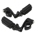 1 1/4" Engine Guard Highway Adjustable Male Mounting Footpegs for Motorcycle