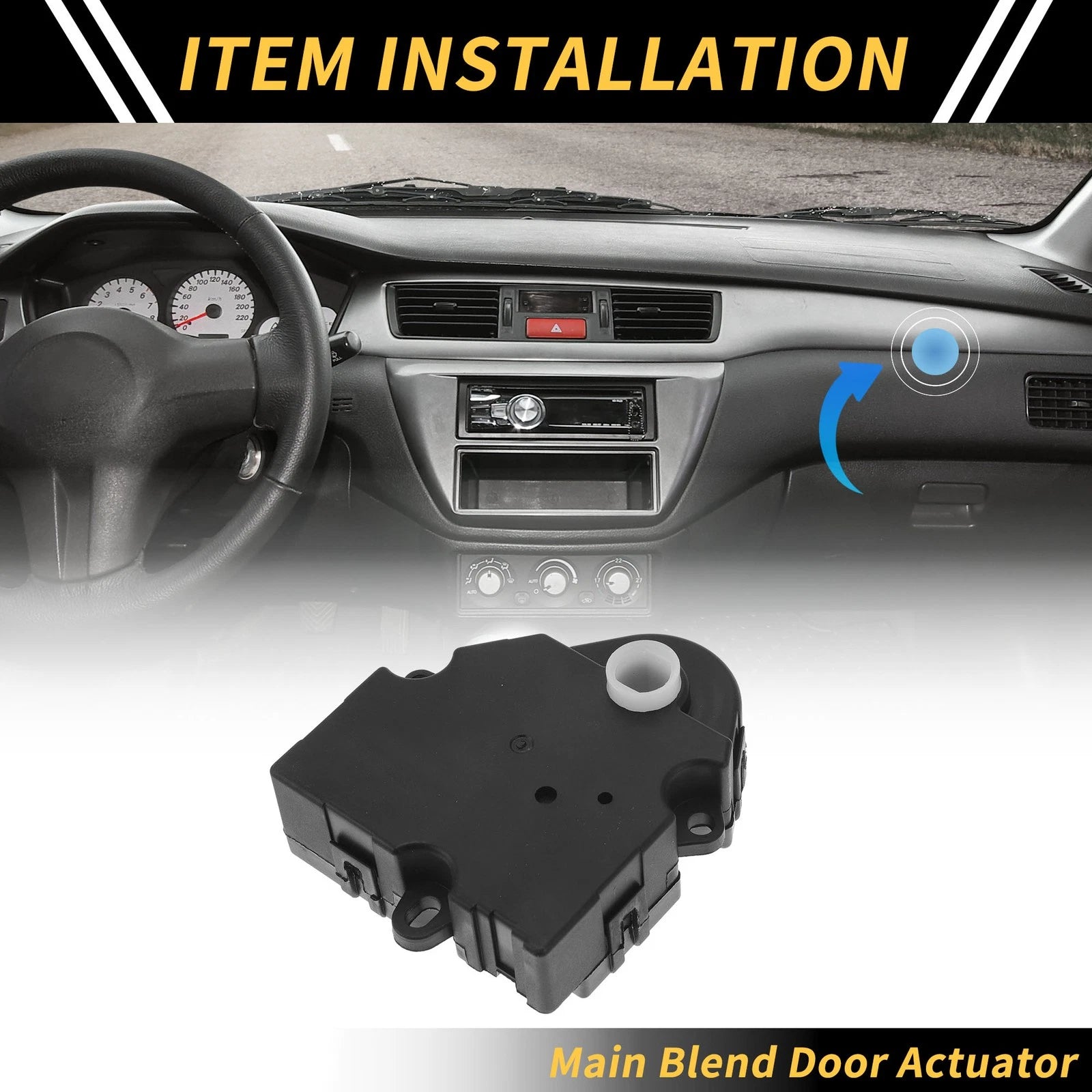 HVAC Air Door Actuator for Buick LeSabre (2000–2005) No. 604106/52402612
