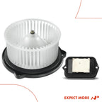 2X Front HVAC Blower Motor & Resistor for Honda Accord (1998–2002)